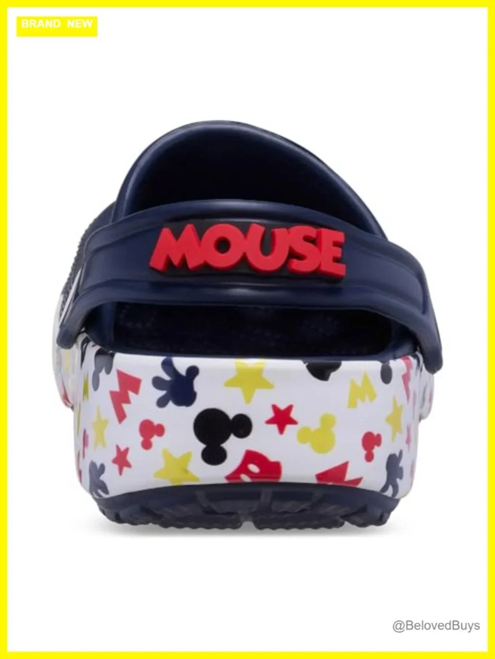 Kids Disney Mickey Mouse Minnie Mouse Clogs Crocs Style Sizing Up